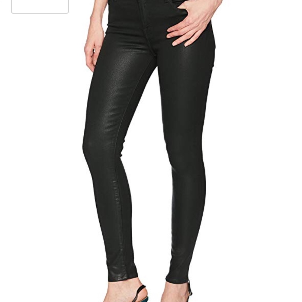 7 for All Mankind waxed denim